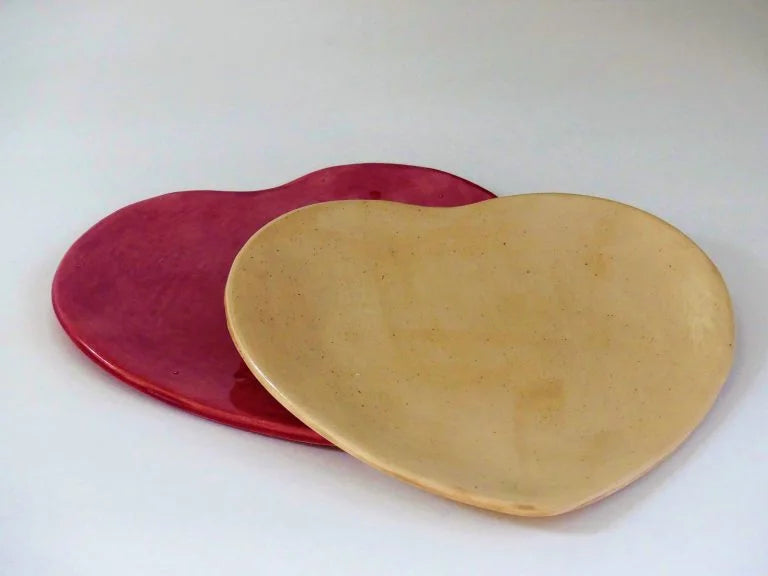 Assiettes coeur