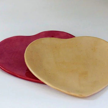 Assiettes coeur