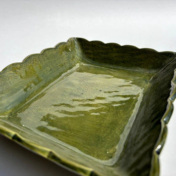 Corbeille festonnée rectangulaire