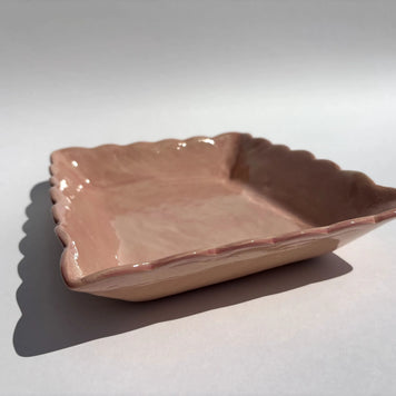 Corbeille festonnée rectangulaire