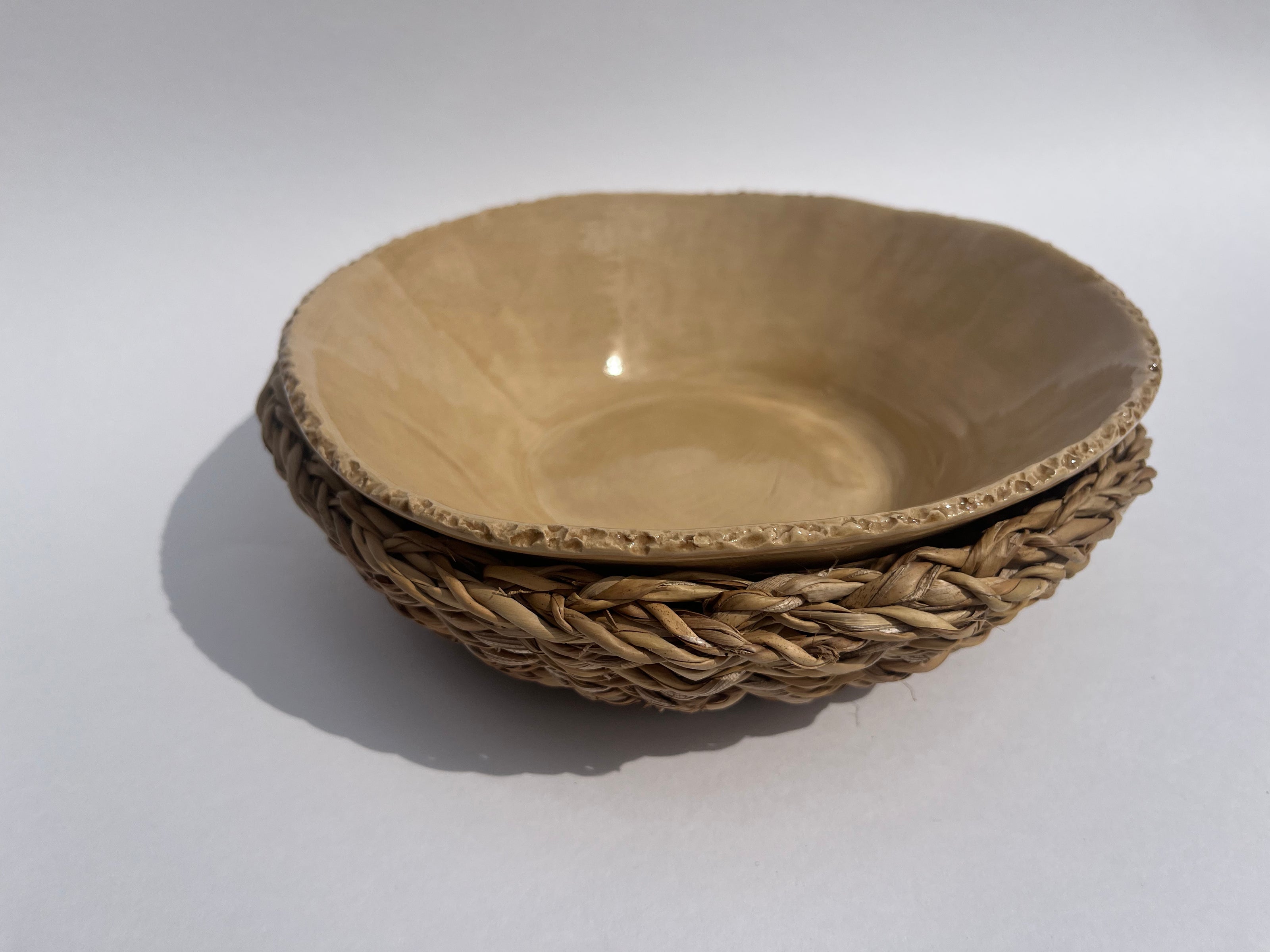 Plat à gratin avec panier