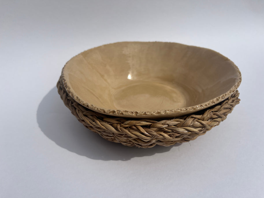 Plat à gratin avec panier