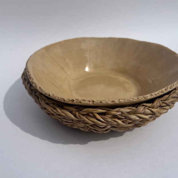 Plat à gratin avec panier