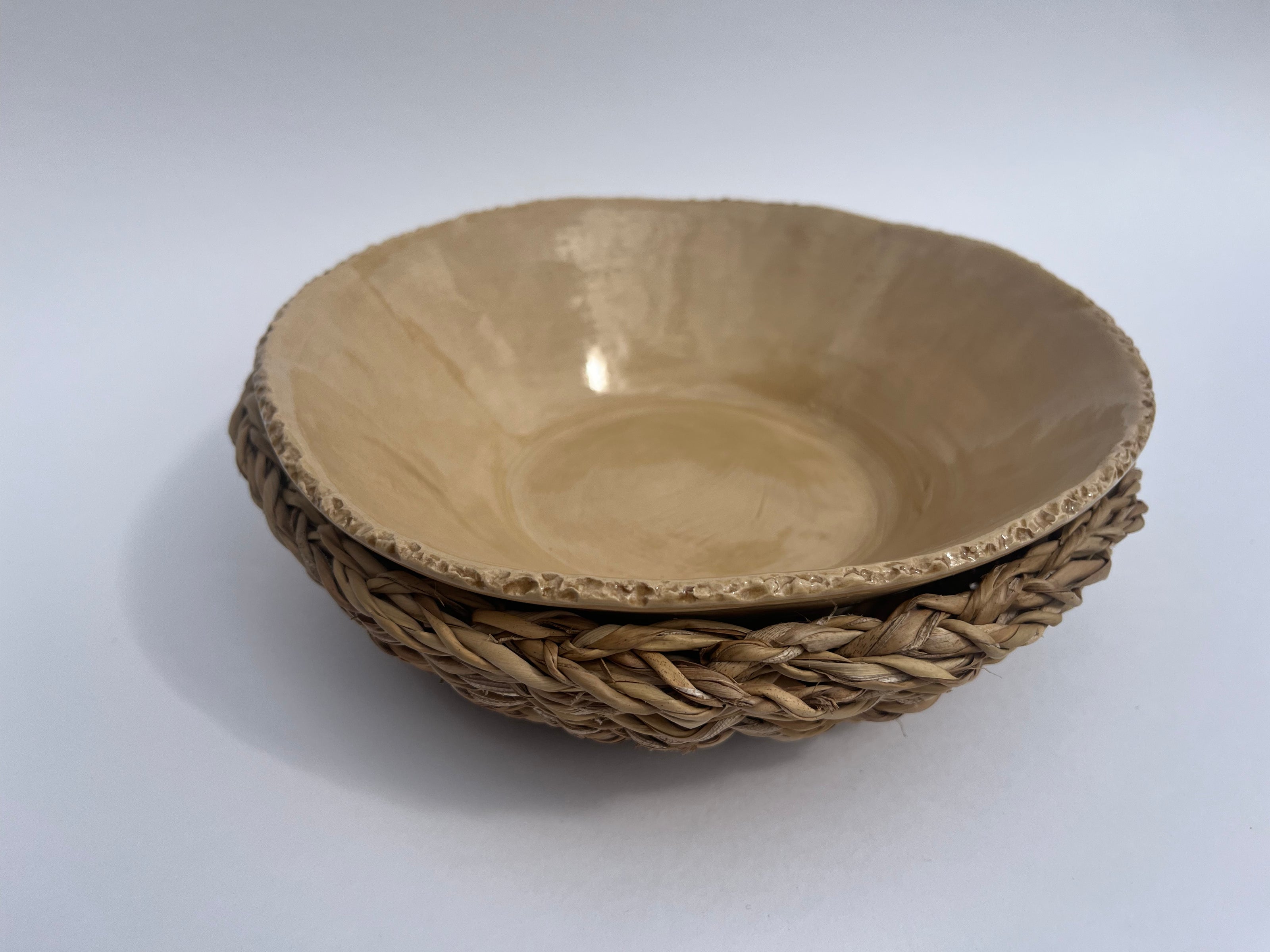 Plat à gratin avec panier