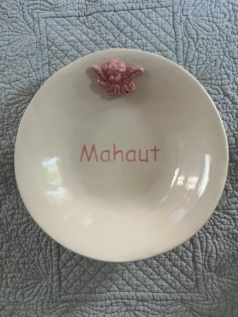 Assiette creuse personnalisée