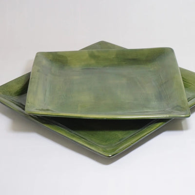 Plat de présentation carré