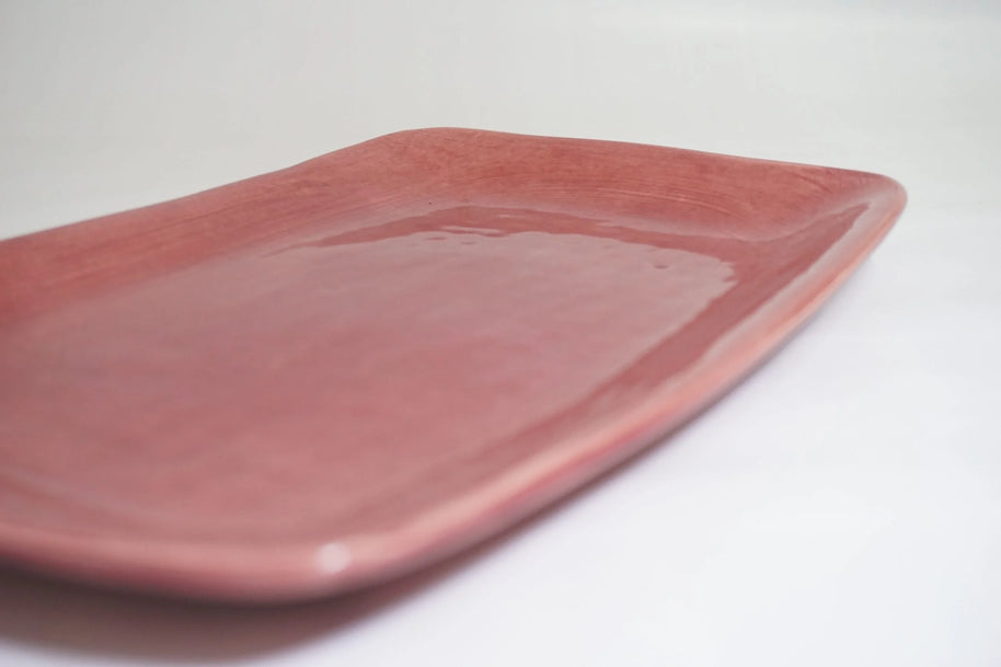 Plat rectangulaire de présentation