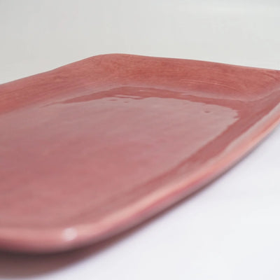 Plat rectangulaire de présentation