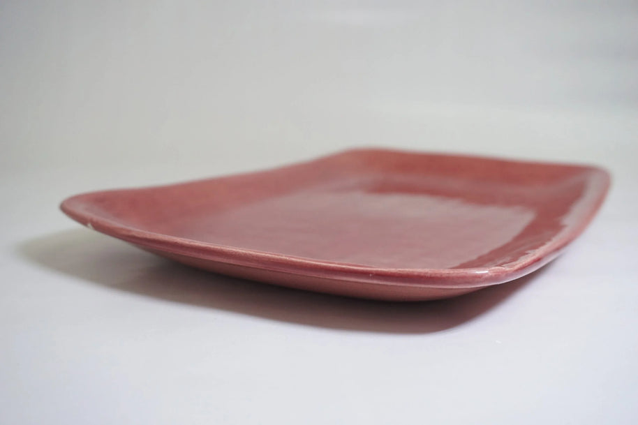 Plat rectangulaire de présentation