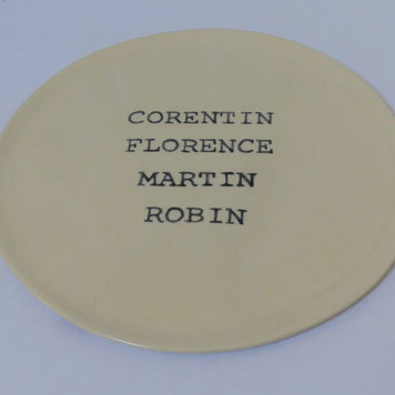 Plat rond personnalisé