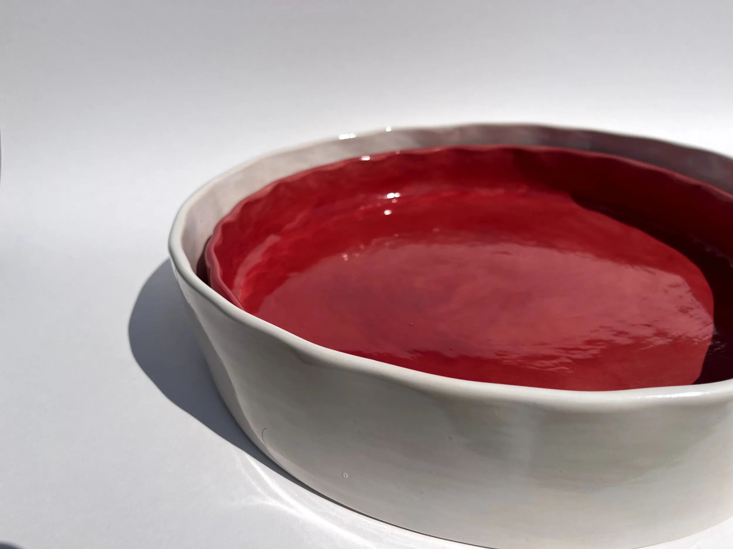 Plat à gratin rond