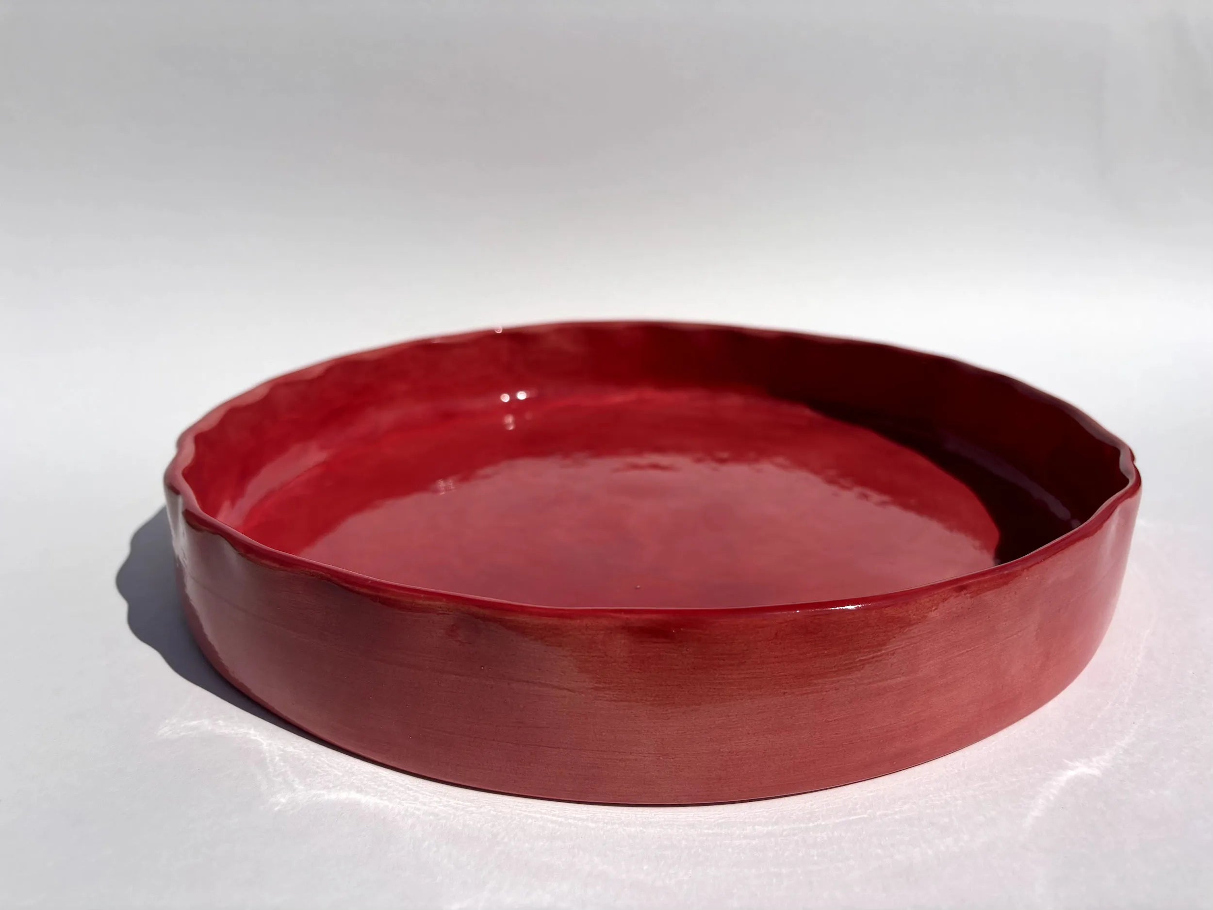 Plat à gratin rond